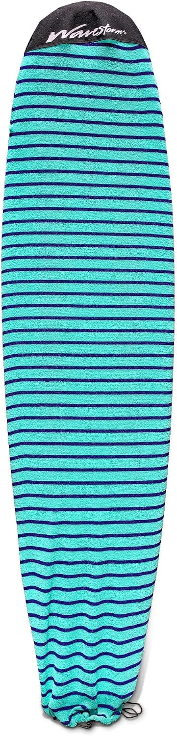 WAVESTORM 8ft Premium Classic Longboard Surfboard - Image 8